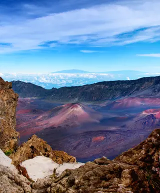 Besichtige den Sonnenaufgang auf dem Haleakala-Vulkan